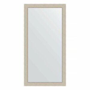 Зеркало настенное EVOFORM в багетной раме травленое серебро, 53х103 см, для гостиной, прихожей, кабинета, спальни и ванной комнаты, BY 3891