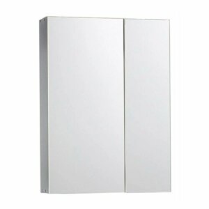 Зеркало-шкаф для ванной комнаты "Соло-55", белый, 52,5 х 72 х 15,3 см