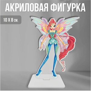 Акриловая фигурка декоративная / статуэтки для интерьера Клуб Винкс Winx Club Блум Блумикс