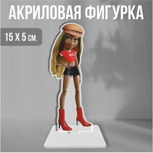 Акриловая фигурка декоративная / статуэтки для интерьера Кукла Bratz 2021 rock angeks Саша
