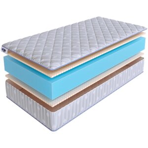 Беспружинный ортопедический матрас SkySleep ROLLER Econom Twin Latex 22 на диван кровать 150x230