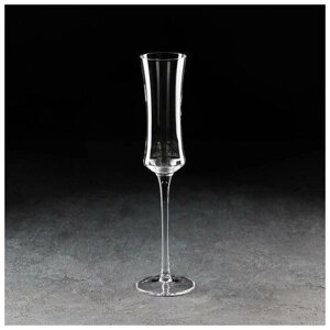 Бокал стеклянный для шампанского «Кира», 180 мл, 725,5 см