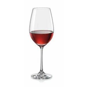 Бокалы для красного вина 450 мл 6 шт Crystalex CZ s. r. o.Виола /Без декора"005410