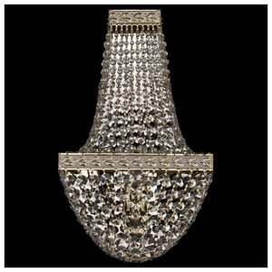 Бра Bohemia Ivele Crystal 19322B/H2/20IV GW, E14, 80 Вт, кол-во ламп: 2 шт., золотой/бесцветный