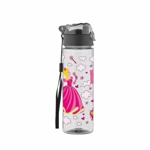 Бутылка для воды Принцесса Blanc 500 МЛ розовая