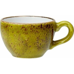 Чашка кофейная Steelite Крафт Эппл 85мл, 65х65х50мм, фарфор, желто-зеленый