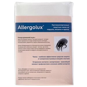 Чехол защитный противоаллергенный от пылевых клещей на матрас Allergolux 80x190x15