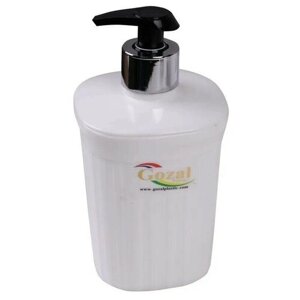 Дозатор для жидкого мыла, диспенсер для кухни и ванной комнаты, механический №39 / холдер пластиковый