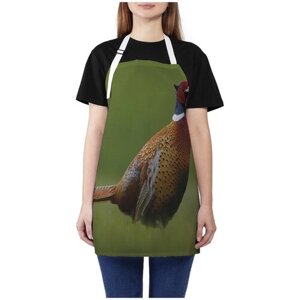 Фартук женский для готовки JoyArty "Одинокий фазан", универсальный размер