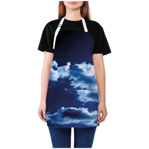 Фартук женский для готовки JoyArty "Отдельное облако", универсальный размер