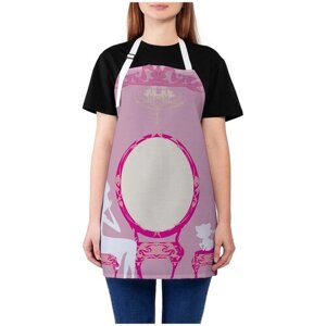 Фартук женский для готовки JoyArty "Розовая комната", универсальный размер