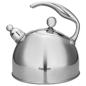Fissman Чайник со свистком FIONA 2.75 л, 2.75 л, серебристый