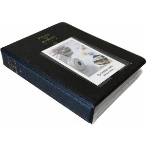 Фотоальбом для фотографий Polaroid для Fujifilm Instax Mini, 64 кармана. Черный.