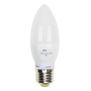 JazzWay Лампа светодиодная PLED-ECO-C37 5Вт свеча 4000К бел. E27 400лм 230В JazzWay 2855329A