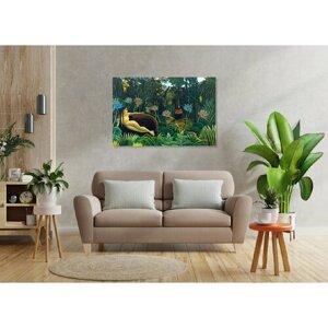 Картина на стену "Сон" на холсте интерьерная / панно 60 х 40 см