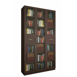 Книжный шкаф "Библиограф 3.10" 120х200х40, венге цаво