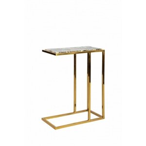 Кофейный столик Square Agate Gold S