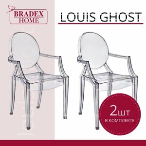 Комплект из 2-х стульев Louis Ghost прозрачный