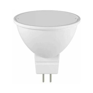 Комплект лампочек Lexman 6шт Frosted G5.3 175-250 В 5.5 Вт прозрачная 500 лм нейтральный белый свет