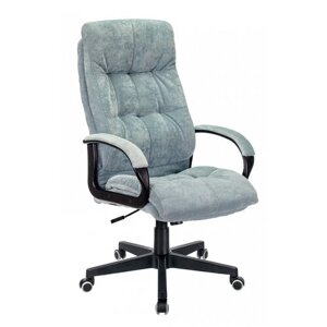 Компьютерное кресло Бюрократ CH-824 для руководителя, обивка: текстиль, цвет: серо-голубой