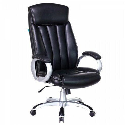Компьютерное кресло Бюрократ T-9922 для руководителя, обивка: искусственная кожа, цвет: черный