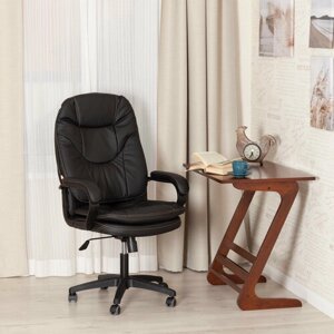 Компьютерное кресло TetChair Comfort LT офисное, обивка: искусственная кожа, цвет: черный 36-6