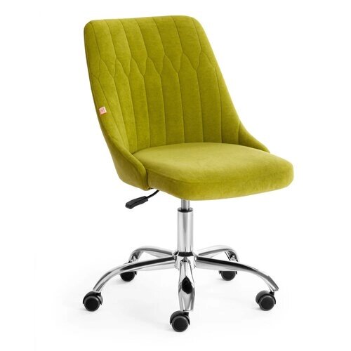 Компьютерное кресло TetChair SWAN офисное, обивка: флок, цвет: олива