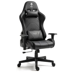 Компьютерное кресло Vinotti Racer GXX-11 игровое, обивка: искусственная кожа, цвет: черный