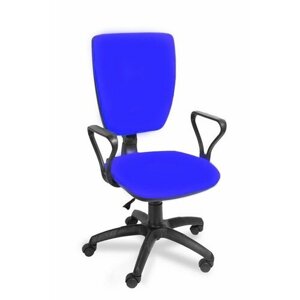Компьютерное офисное кресло Мирэй Групп нота самба комфорт, Ткань, Синее