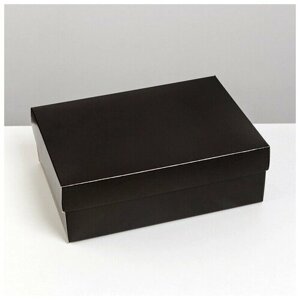 Коробка складная "Черная", 21 x 15 x 7 см
