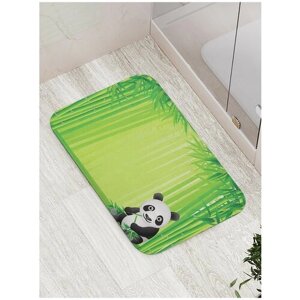 Коврик JoyArty противоскользящий "Приветливая панда" для ванной, сауны, бассейна, 77х52 см