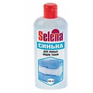 Краска текстильная Selena Синька, 250 мл, 292 г, белый