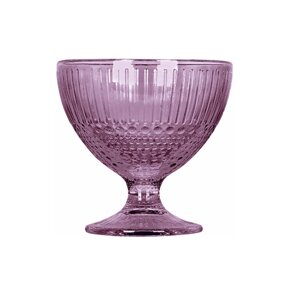 Креманка "Луиз", стекло, 300мл, D-10,4, H-10,3см, фиолет.