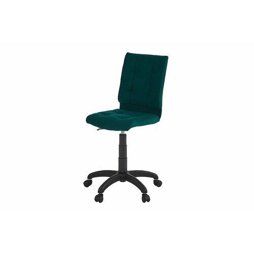 Кресло Enzo, 60х102,5х61, цвет изумрудный, чёрный