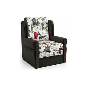 Кресло-кровать Шарм-Дизайн Классика М шоколад и велюр