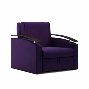 Кресло кровать Верона 80 велюр фиолетовый