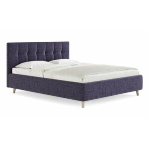 Кровать Dawn, Двуспальная, Ортопедическая, 160х200 см, DiLive, фиолетовый