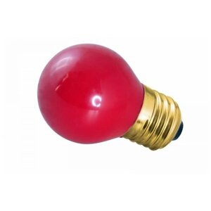 Лампа накаливания BL 10Вт E27 красн, NEON-NIGHT 401-112 (1 шт.)