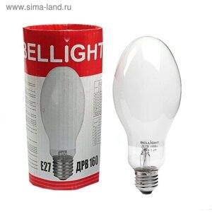 Лампа ртутно-вольфрамовая ДРВ 160Вт 230В Е27 BL | код 14099028 | BELLIGHT (7шт. в упак.)