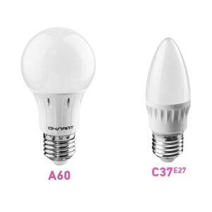 Лампа светодиодная 61 151 OLL-A60-15-230-6.5K-E27 грушевидная 15Вт онлайт 61151 (9шт.)