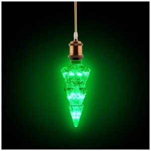 Лампа светодиодная (HRZ33002787) Horoz Pine 001-059-0002 зеленый