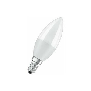 Лампа светодиодная LED 10 Вт E14 6500К 800Лм свеча 220 В (замена 75Вт) OSRAM | код 4058075579262 | LEDVANCE (3шт. в упак.)