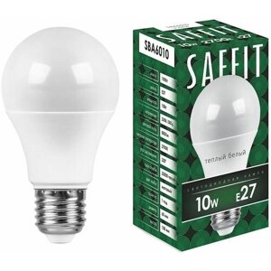 Лампа светодиодная LED 10вт Е27 теплый | код. 55004 | FERON (3шт. в упак.)