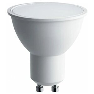 Лампа светодиодная LED 9вт 230в GU10 теплый (SBMR1609) код 55148 | SAFFIT (8шт. в упак.)