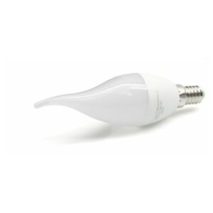Лампа светодиодная LED 9Вт Е14 теплый матовая свеча на ветру | код 2859518A | JazzWay (4шт. в упак.)