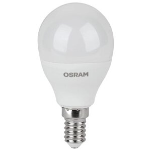 Лампа светодиодная OSRAM LED value LVCLP60 7SW/830 4058075579620, E14, P45, 7 вт, 3000 к