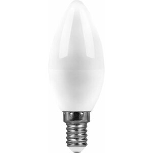 Лампа светодиодная SAFFIT SBC3709 Свеча E14 9W 6400K (55170). Комплект из 20 шт.