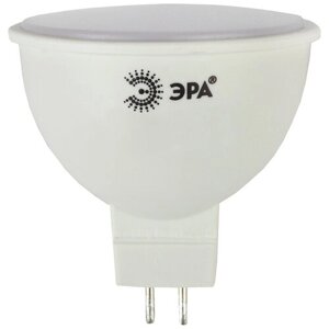 Лампочка ЭРА LED MR16-8W-12V-840-GU5.3, Нейтральный белый свет, 8 Вт, Светодиодная, 1 шт.