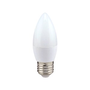 Лампочка светодиодная Ecola LED 8,0W 220V E27 6000K свеча (композит) 100x37, C7LD80ELC