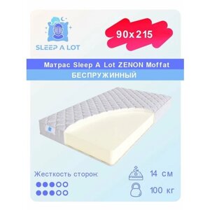 Матрас, Ортопедический беспружинный матрас Sleep A Lot ZENON Moffat в кровать 90x215